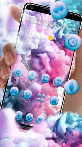 Special Colorful Smoke Theme screenshot 2