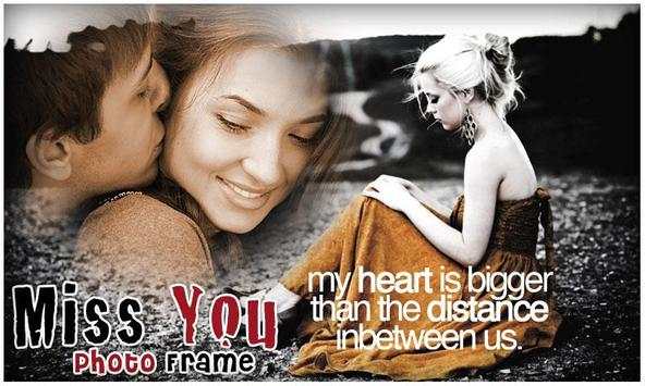 Miss You Photo Frame screenshot 4