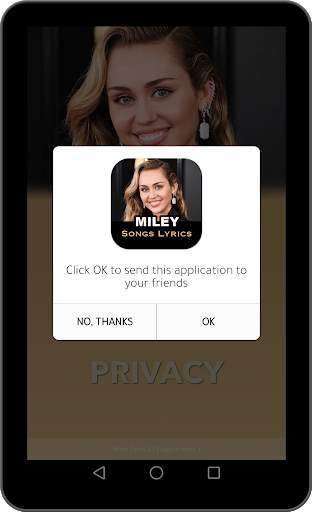 Miley Cyrus Songs Lyrics Offline (New Version) screenshot 8
