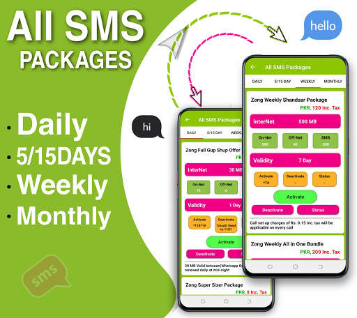 Zong Internet Packages 2023 screenshot 3
