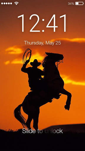 Cowboy App Lock 1 تصوير الشاشة