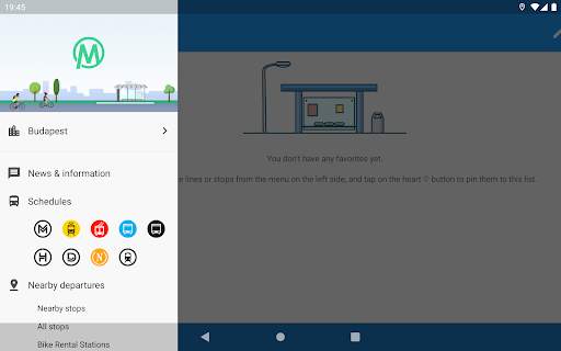 menetrend.app - Public Transit screenshot 1