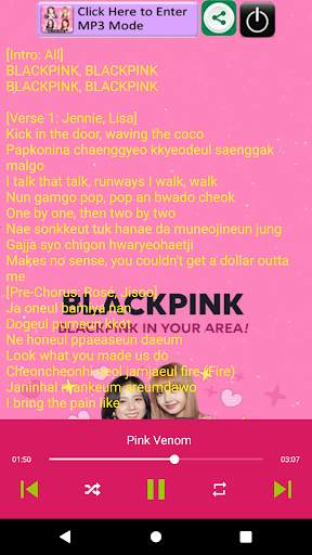 Blackpink Song screenshot 2