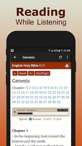 King James Bible Audio screenshot 4