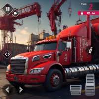 Semi Truck Driving Games logo