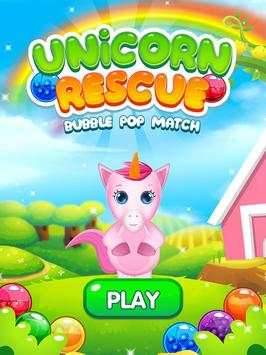 Unicorn Rescue: Bubble Pop Match screenshot 1