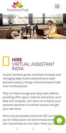 YourEveryTask - Virtual Assistant Services screenshot 1