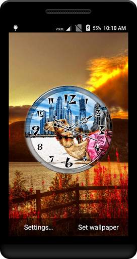 Dubai Clock Live Wallpaper screenshot 4