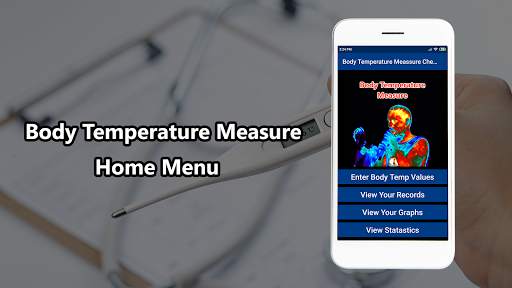 Body Temperature Meassure Checker App 1 تصوير الشاشة