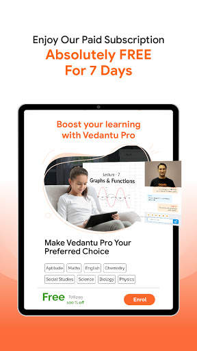 Vedantu: LIVE Learning App | Class 1-12, JEE, NEET 14 تصوير الشاشة