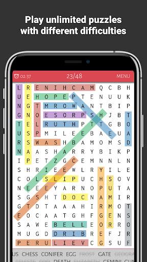 Word Search скриншот 1