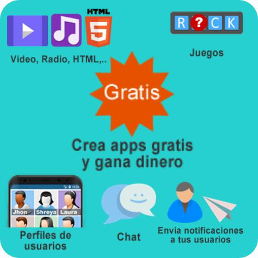 Crear Aplicaciónes Android Gratis - App Creator 10