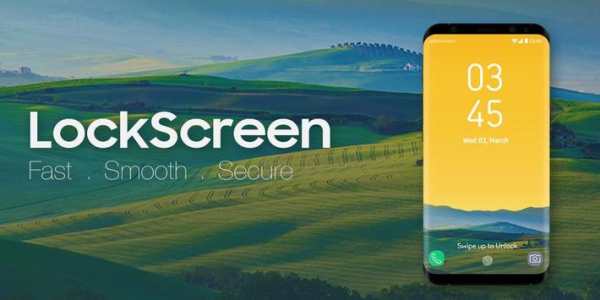Lock Screen For Galaxy S8 screenshot 1