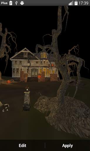 Halloween House 3D Wallpaper screenshot 1