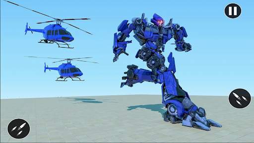 Police Car US War Robot Games screenshot 8