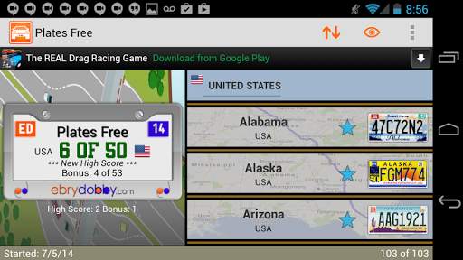 Plates Free Family Travel Game screenshot 4