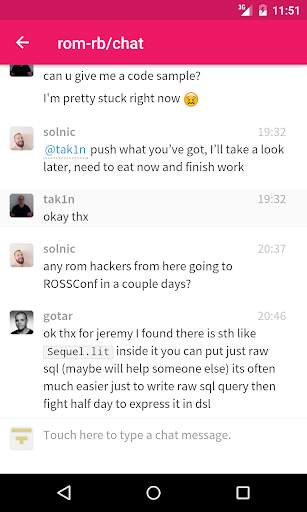 Gitter: Chat for GitLab, GitHub & more screenshot 2