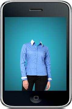 Ladies Shirt Photo Suit screenshot 2