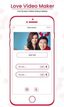 Love Video Maker : Full Screen Video Status Maker screenshot 5