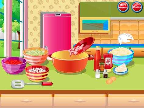 tuna burger cooking games screenshot 1