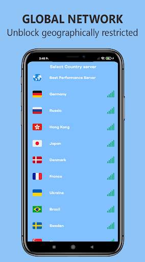 quicksilver vpn - fast vpn service(Unlimited free) screenshot 3