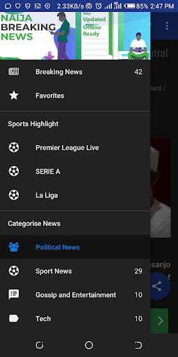 Naija News - Offline screenshot 1