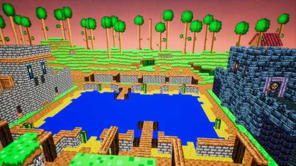 3D Terra - Craft World (infinity terraria) скриншот 1