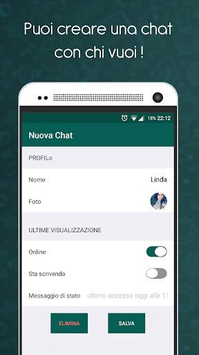 Fake Chat Maker - WhatsMessage screenshot 3