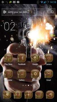 Gun Weapon GO Launcher Theme screenshot 4