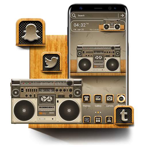 Radio Cassette Player Theme 1.0