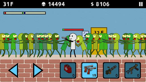 Stickman and Gun 3: Zombie Sho screenshot 3