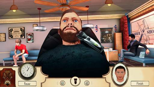 Barber Shop Hair Salon Game screenshot 1
