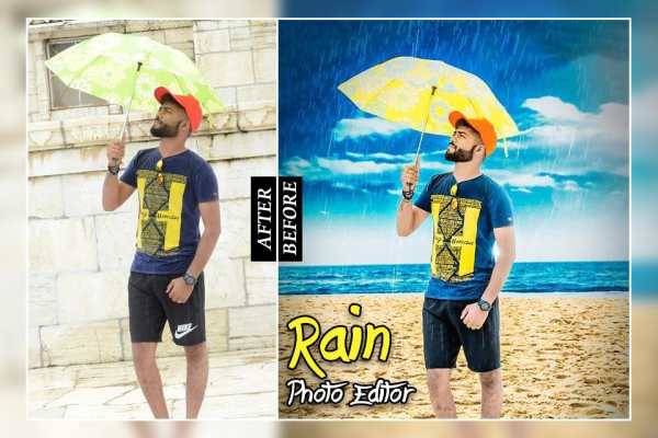 Rain Photo Editor New screenshot 1