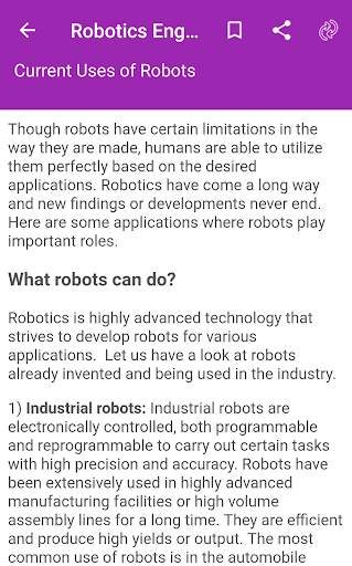 Learn Robotics Engineering screenshot 2