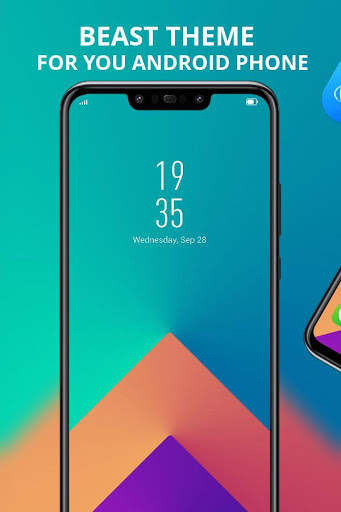 Abstract theme flat design screenshot 1