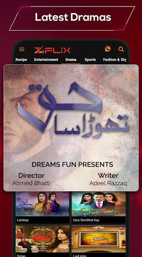ZedFlix Live TV, Latest News, Drama, Entertainment screenshot 5