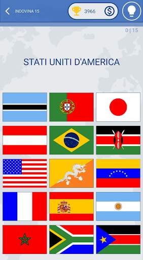 Quiz sulle bandiere del mondo screenshot 7