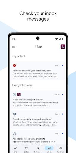 Google Play Console screenshot 3