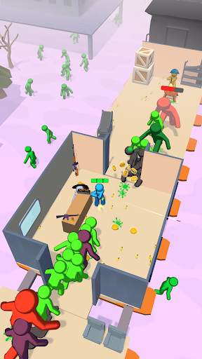 Pertahanan Kereta: Game Zombie screenshot 8