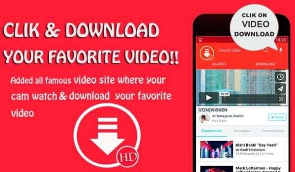 Download video downloader Video HD screenshot 3