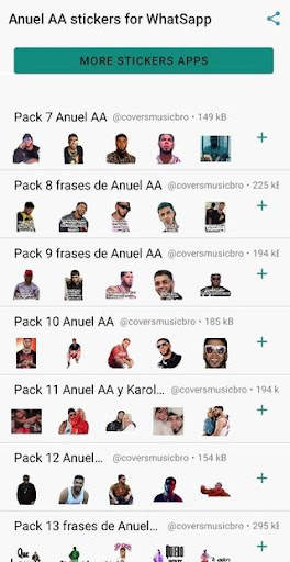 Stickers de Anuel AA para WhatSapp - WAStickers screenshot 2