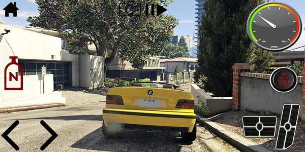 Driving BMW 328 E36 Racing Simulator screenshot 2