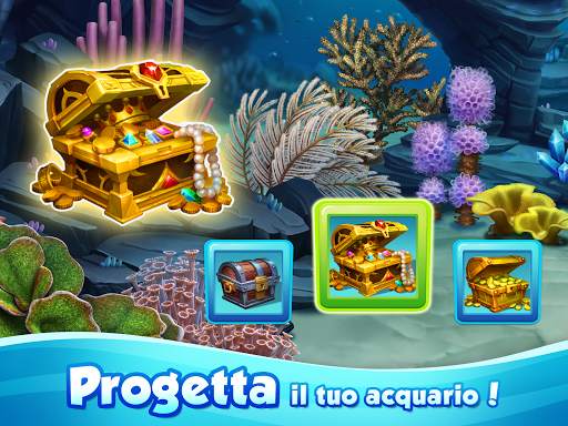 Aqua Blast: Fish Matching 3 Puzzle & Ball Blast screenshot 2