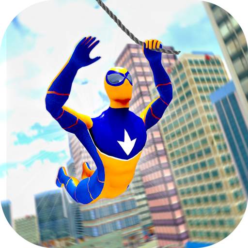 Spider Hero Gangster Game - Crime City Rope Hero 3