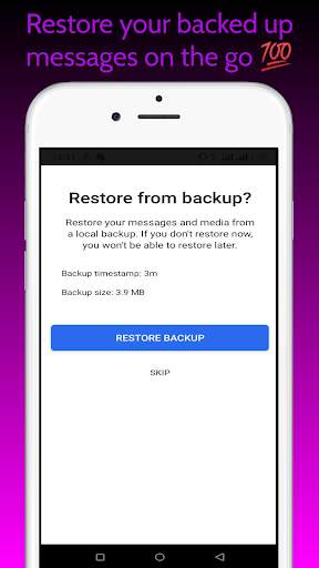Chat-up free & encrypted messenger for Android- screenshot 2