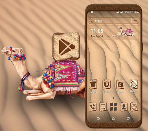 Desert Sand Waves Launcher Theme screenshot 1
