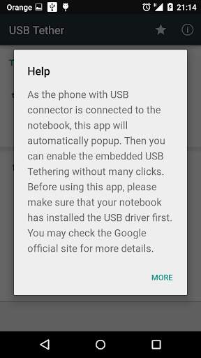 USB Tether screenshot 4