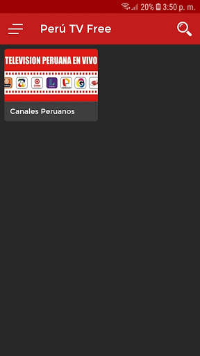 TV PERUANA - Perú TV Player screenshot 2