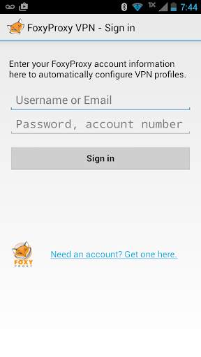 FoxyProxy VPN screenshot 1