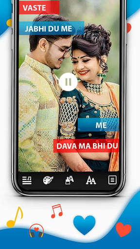 Lyrical Photo Video Status Maker With Music screenshot 3